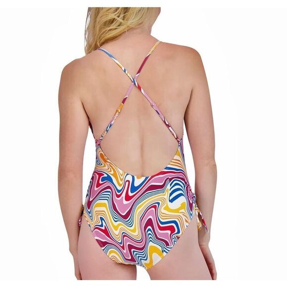 NEW BCBG Large One Piece Bathing Suit - Picture 3 of 7